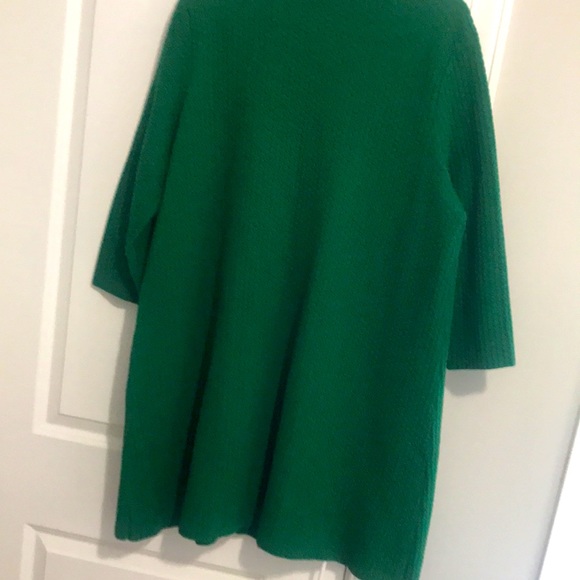 COS size M 3/4 sleeves cardigan green cotton nylon machine wash - Picture 3 of 3